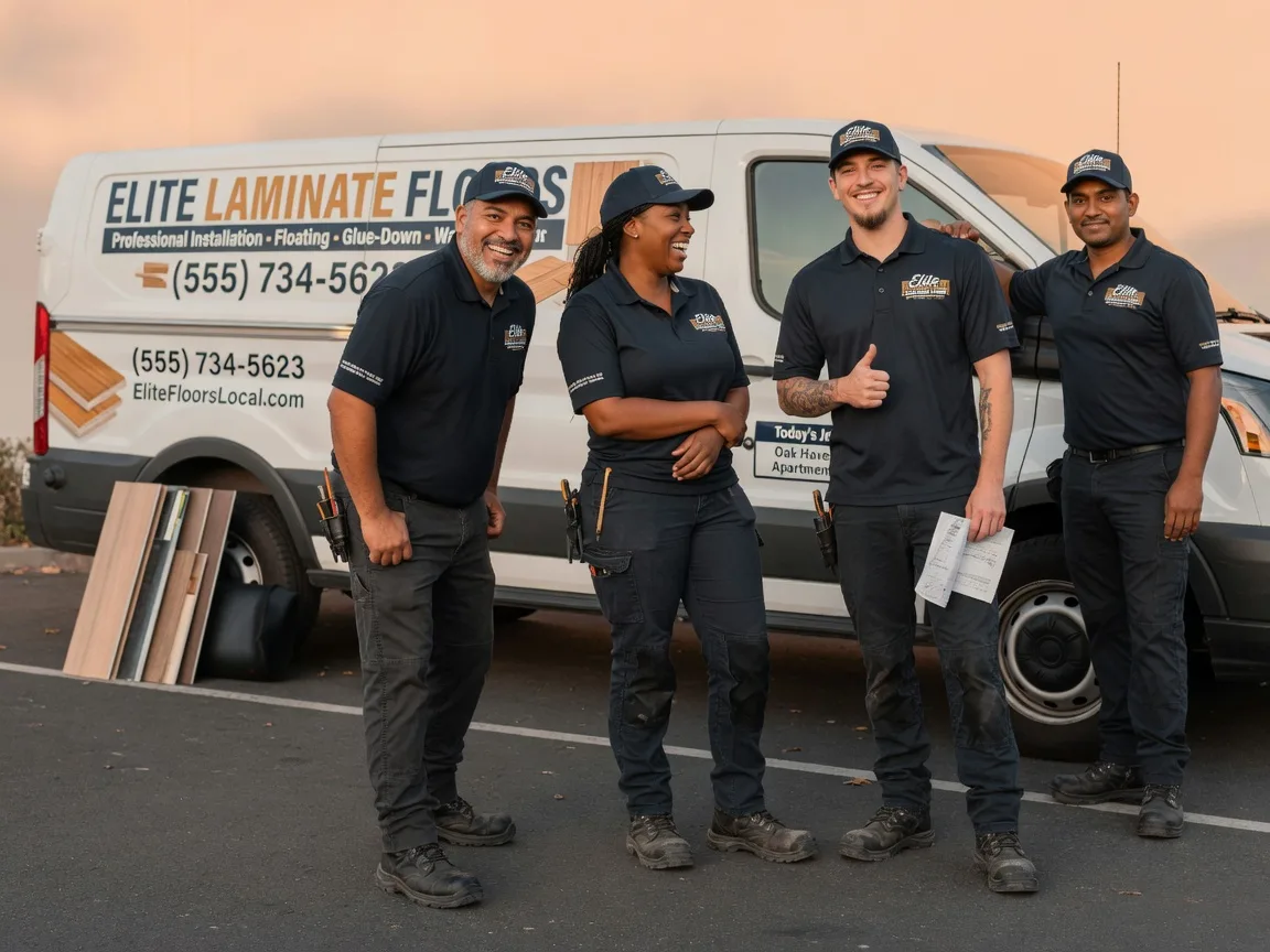 Laminate flooring installation company in Alma, AR